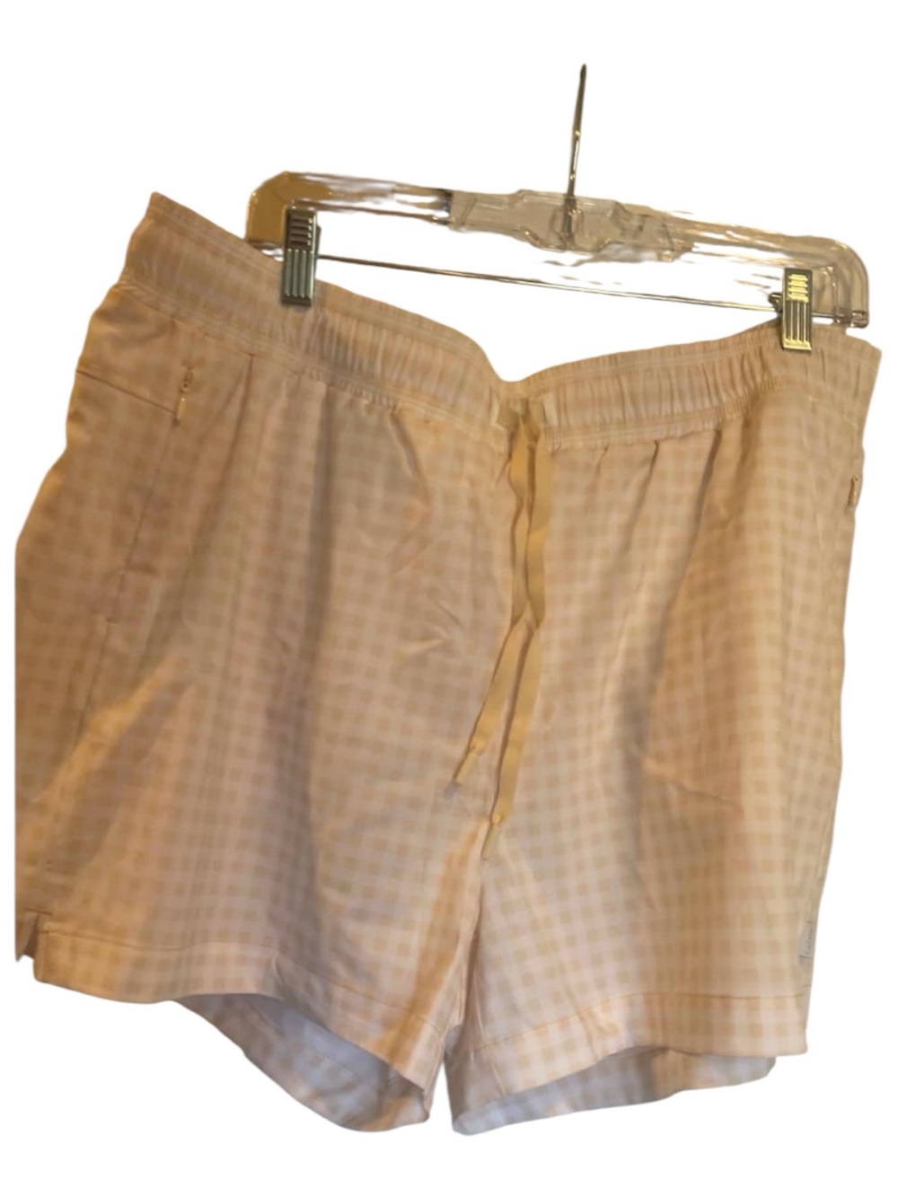 Calms Shorts Size XXL BEIGE/White